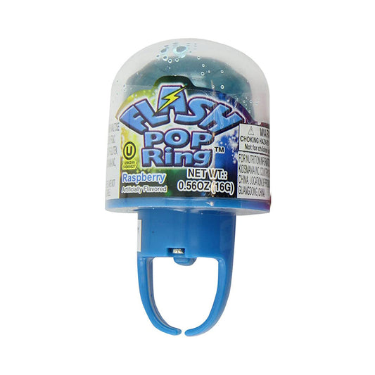 Kids Mania Flash Pop Ring Blue Raspberry 0.56 oz