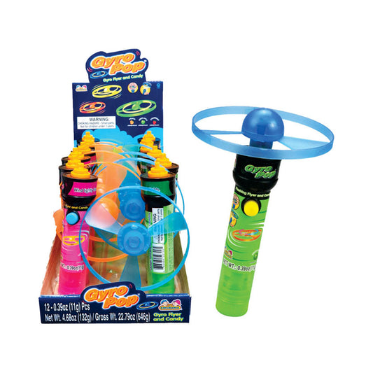 Kids Mania Gyro Pop Flyer and Candy 0.39 oz
