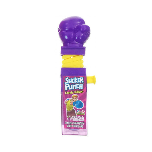 Kids Mania Sucker Punch Candy Lollipop 0.60 oz