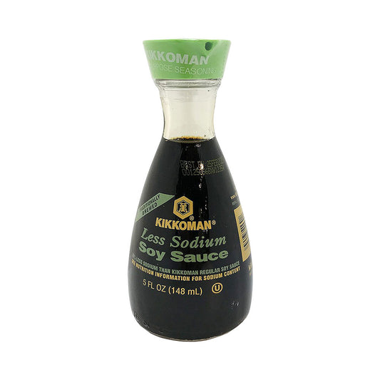Kikkoman Soy Sauce Less Sodium 5 oz
