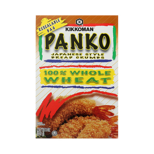 Kikkoman Panko 100% Whole Wheat Bread Crumbs 8 oz
