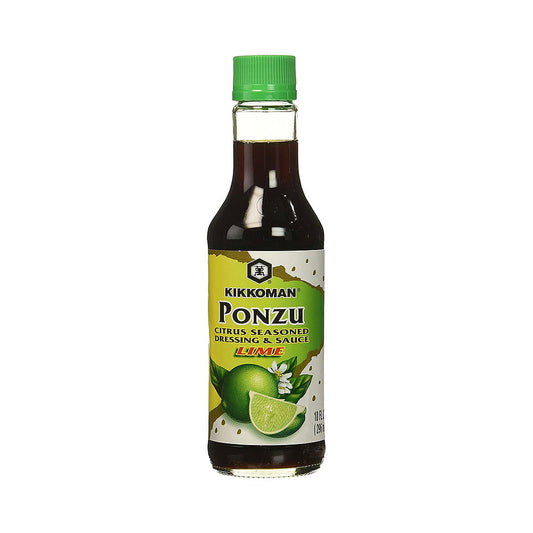Kikkoman Ponzu Citrus Seasoned Dressing &amp; Sauce Lime  10 oz