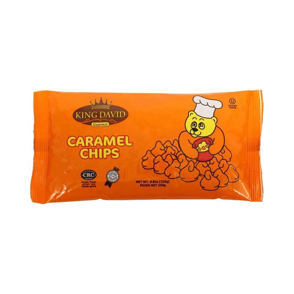 King David Caramel Chips 8.8 oz