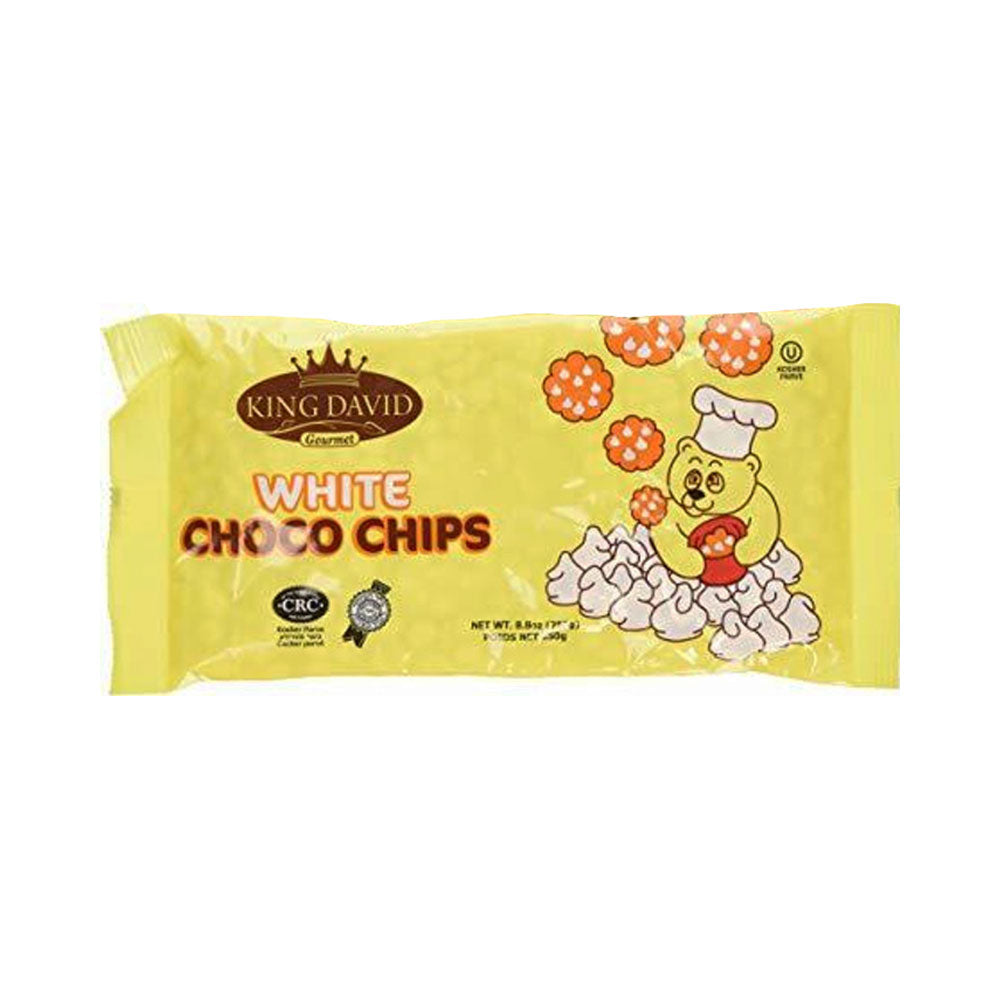 King David White Chocolate Chips 250gr