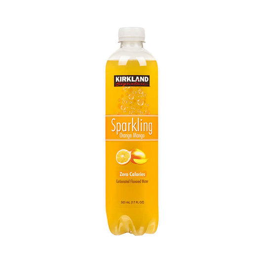 Kirkland Sparkling Orange Mango Flavor 17 fl