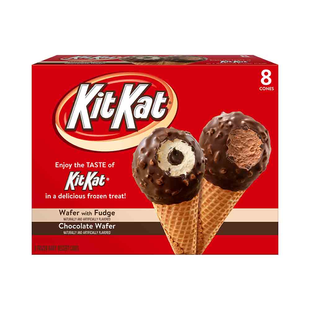 Kit Kat Wafer Chocolate Wafer Ice Cream Cones 36.8 oz