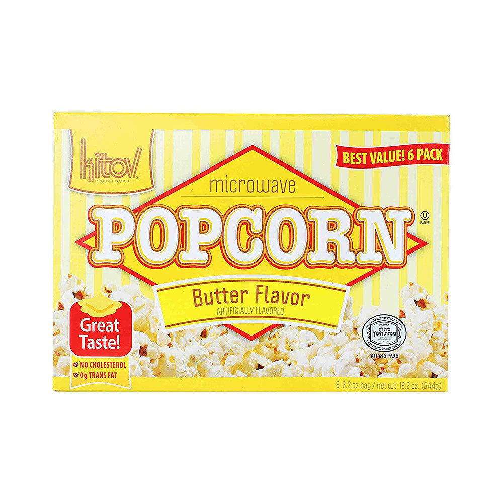 Kitov Popcorn Butter Flavor 6pk