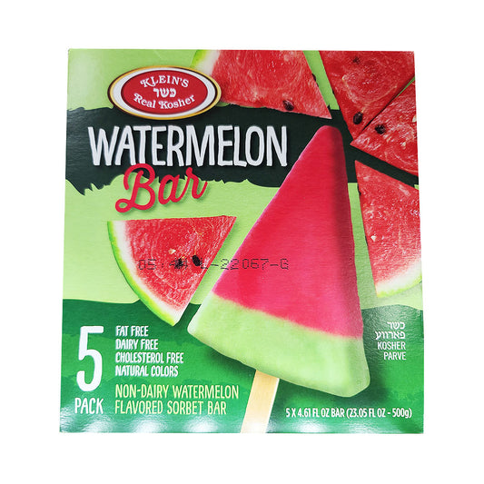 Klein's 5 Watermelon Sorbet Bars 23.05 oz