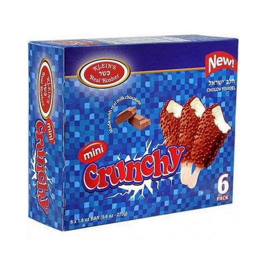 Klein's 6 Mini Crunchy Vanilla Ice Cream 9.6 oz