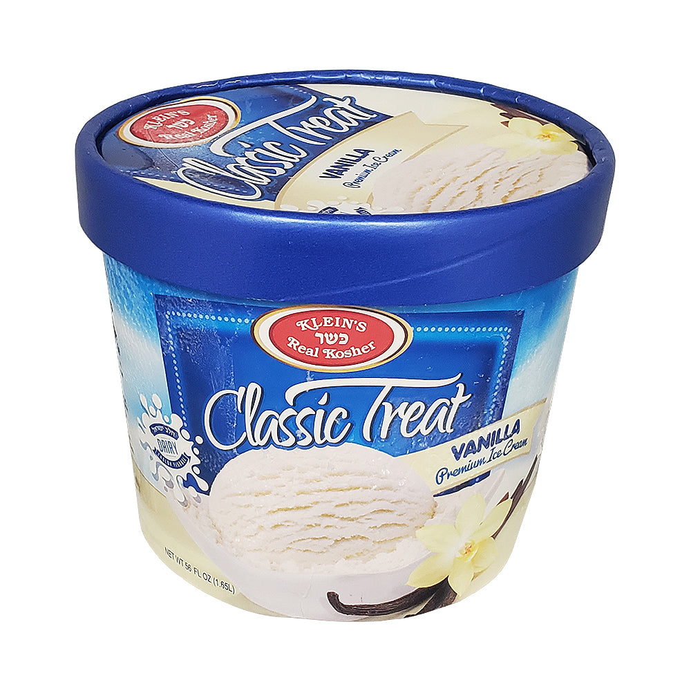 Klein's Classic Treat Vanilla Ice Cream 56 oz