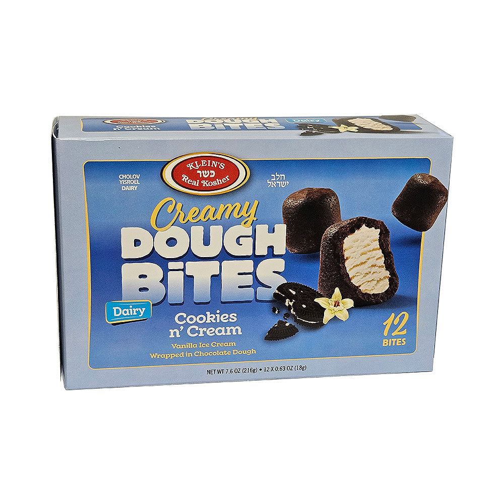 Klein's Creamy Dough Bites Cookies n' Cream 7.6 oz