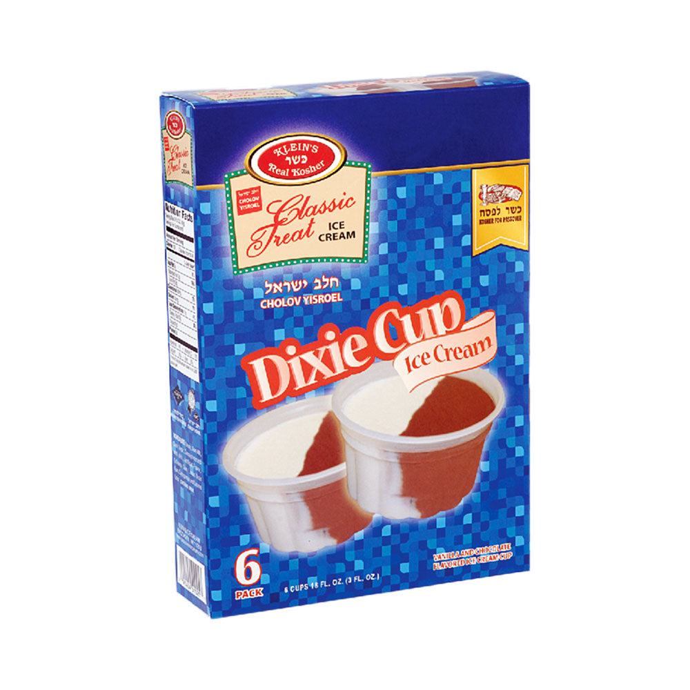 Klein's Dixie Cup Vanilla And Chocolate Ice Cream 18 oz