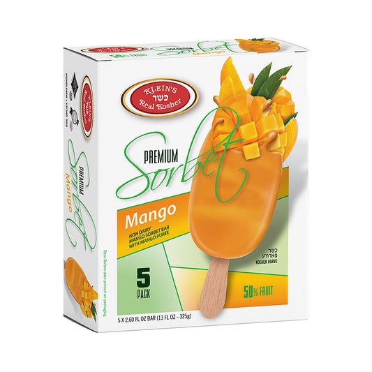 Klein's Premium Sorbet Mango 5 pk