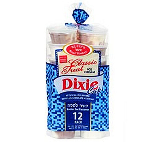 klein's KP 12 Pack Dixie Cup Vanilla Chocolate 36 oz