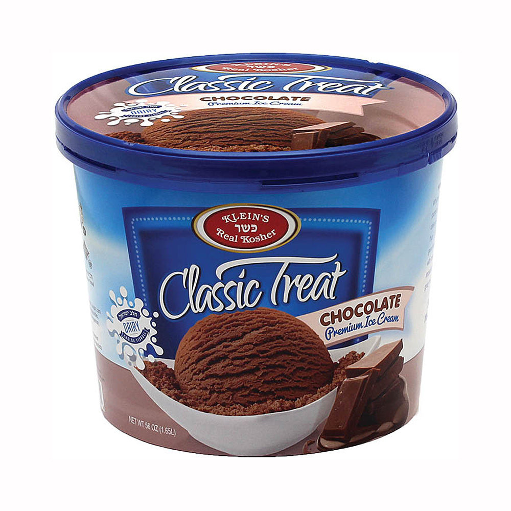 Klein's Classic Treat Chocolate Dairy Ice Cream 56 oz