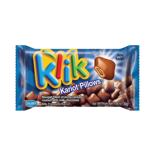 Klik chocolate Kariot Pillows 1.06 oz