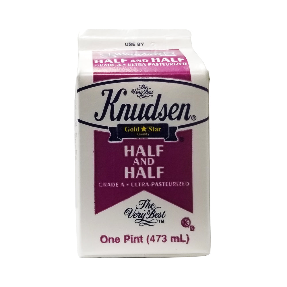 Knudsen Half &amp; Half Milk 16 fl