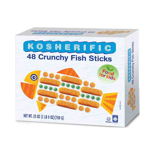 Kosherific 48 Crunchy Fish Sticks 25 oz