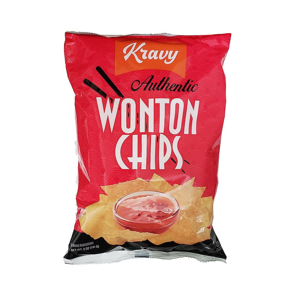 Kravy Authentic Wonton Chips 5 oz