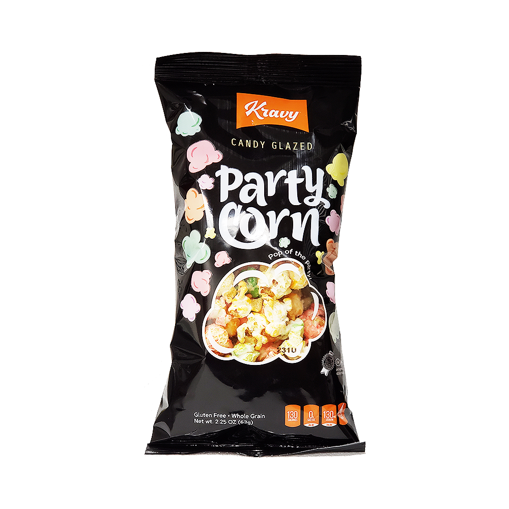 Kravy Candy Glazed Party Corn  2.25 oz