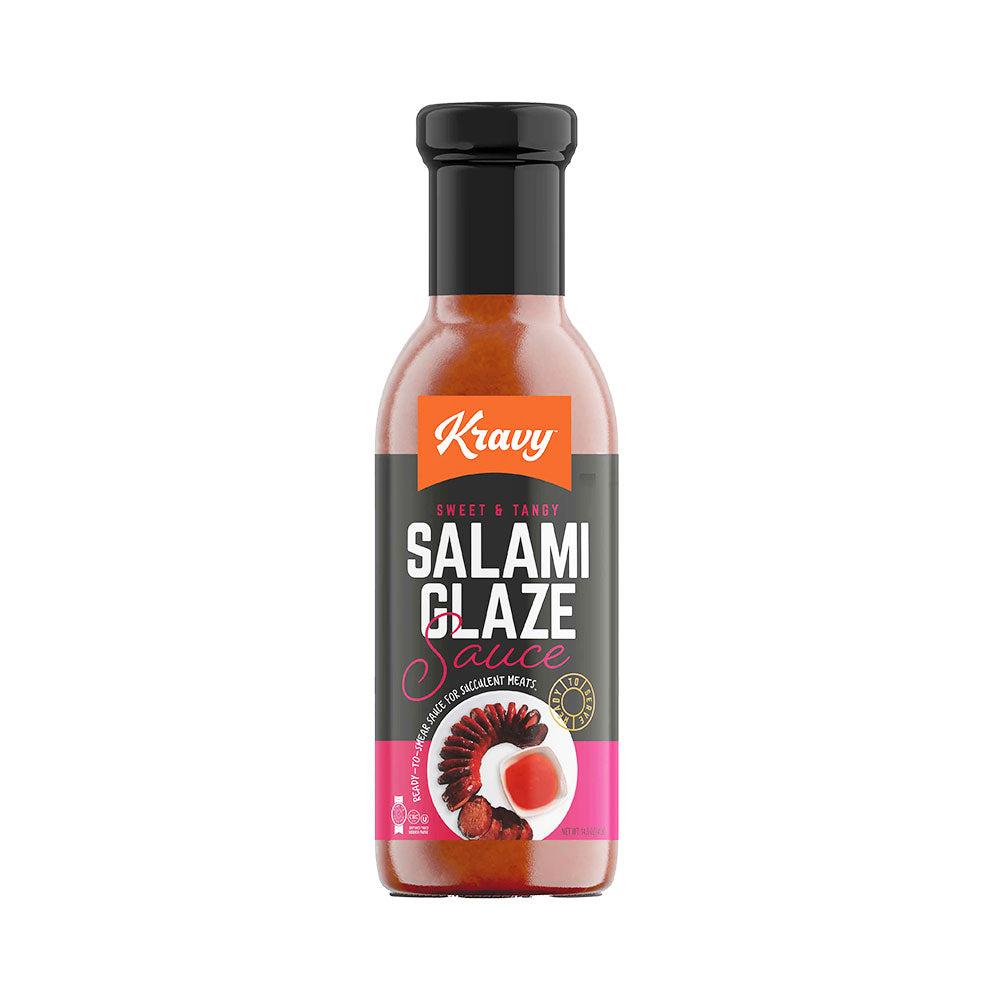 Kravy Sweet & Tangy Salami Glaze Sauce 14.6 oz