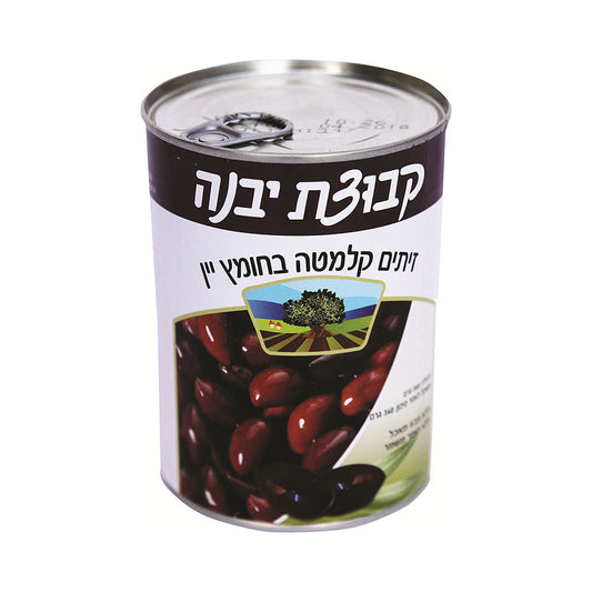 Kvuzat Yavne Kalamata Olives in Wine Vinegar 19 oz