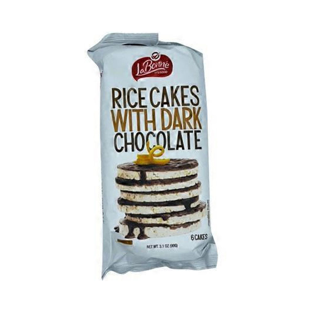 La Bonne Corn Cakes With Dark Chocolate 3.1 oz