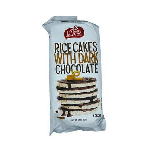 La Bonne Corn Cakes With Dark Chocolate 3.1 oz