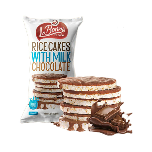 La Bonne Corn Cakes With Milk Chocolate 3.1 oz