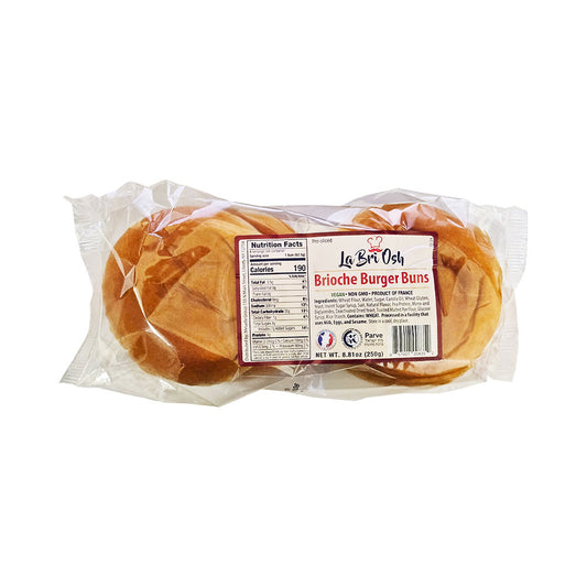 La Bri Osh Brioche Burger Buns 8.81 oz