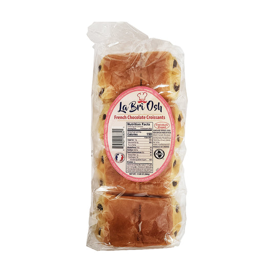 La Bri Osh French Chocolate Croissants 12.69 oz
