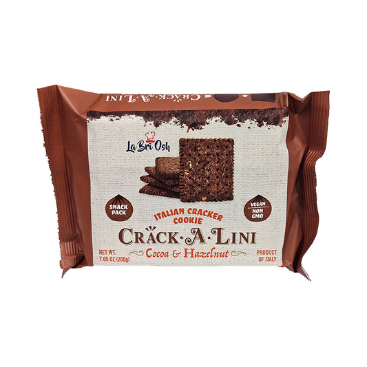 La Bri Osh Italian Cracker Cookie Cocoa Hazelnut 7.05 oz