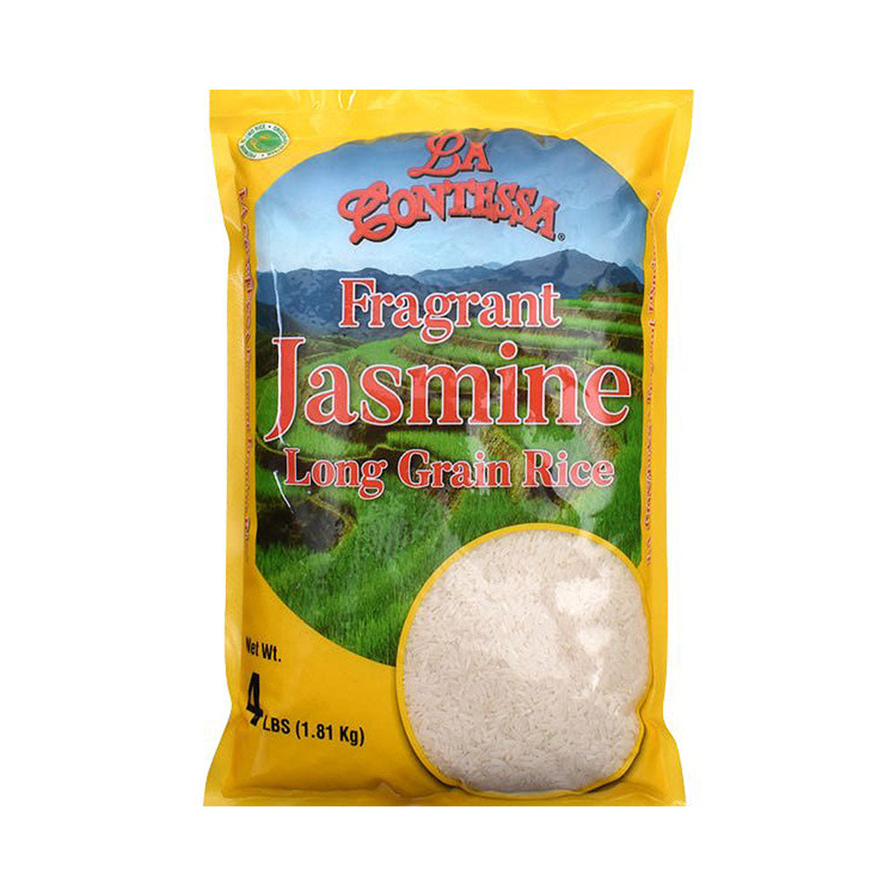 La Contessa Fragrant Jasmine Long Grain Rice 4 lbs