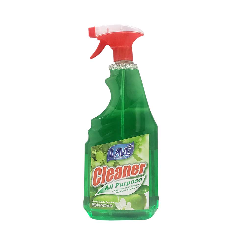 Lave Cleaner all Purpose Green Apple Scent 33.8 oz