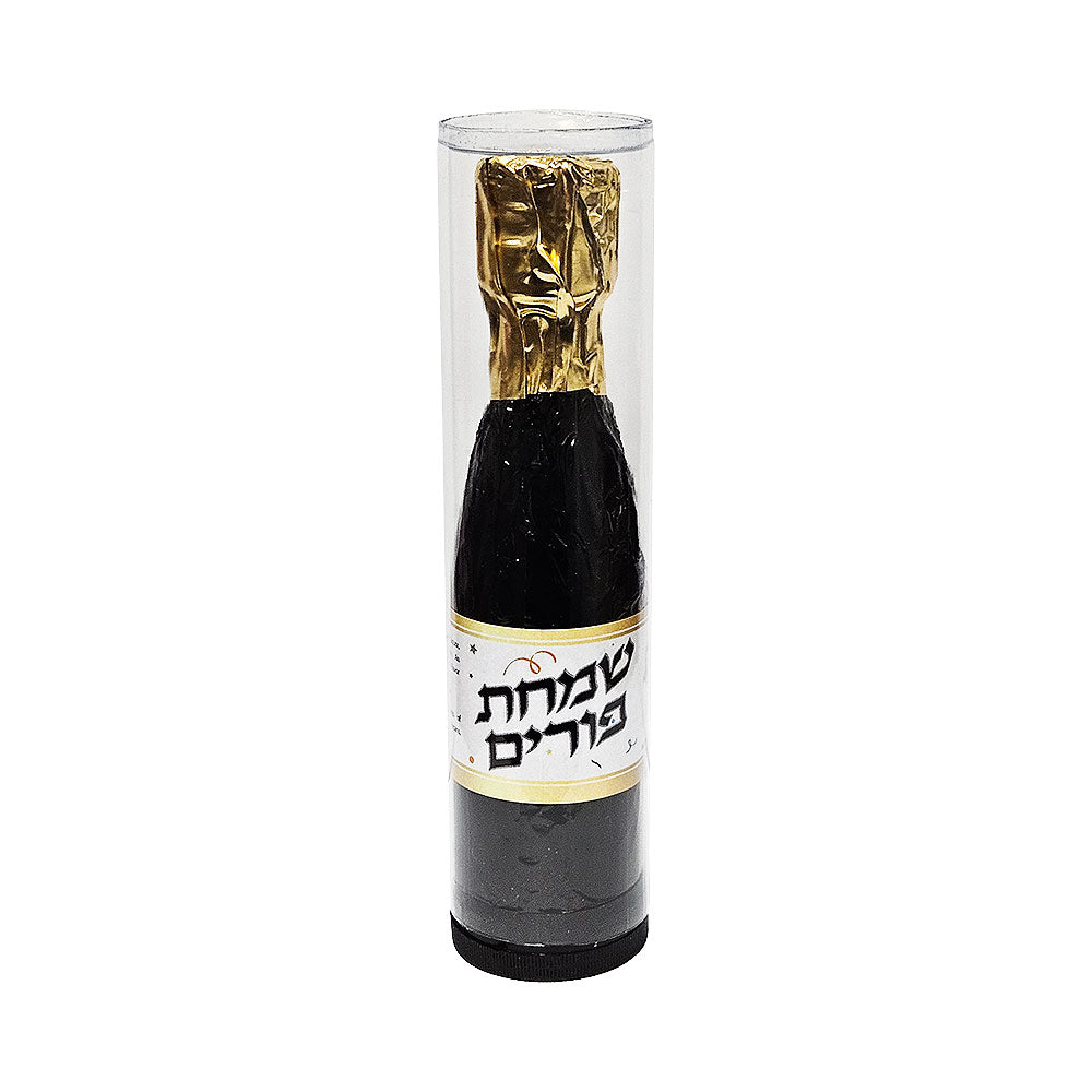 Le Chocolate Purim Chocolate Bottle Black 2 oz