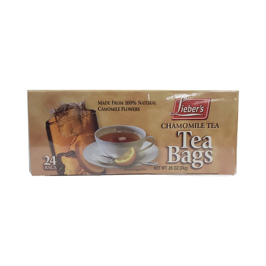 Lieber's 24 Chamomile Tea Bags 0.85 oz