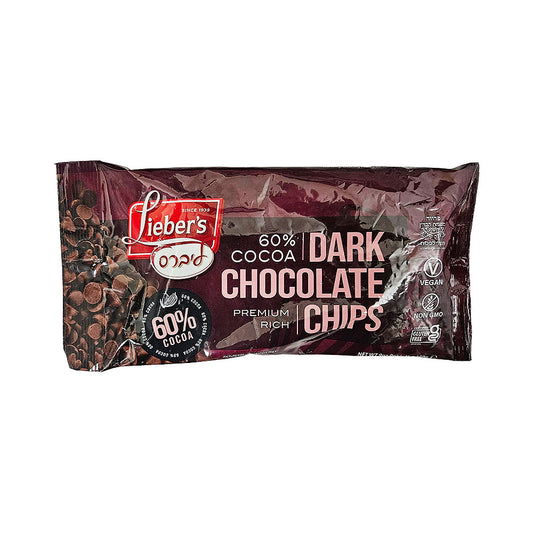 Lieber's 60% Dark Chocolate Chips 9 oz
