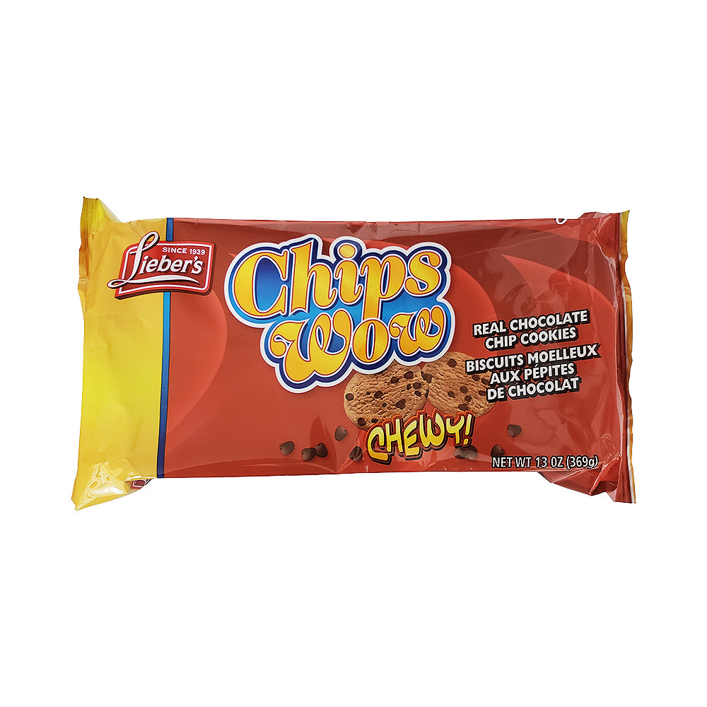 Liber's Chips Wow Chewy Chocolate Chip Cookies 13oz