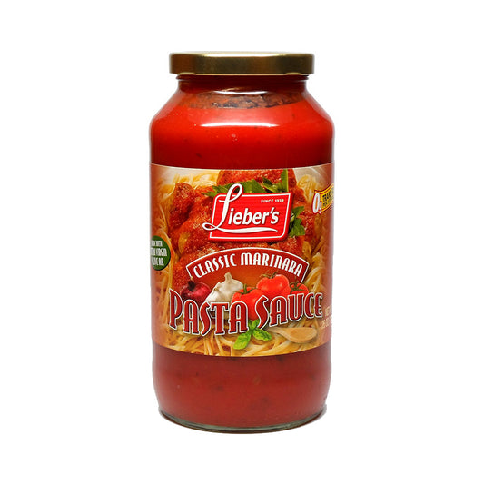 Lieber's Classic Marinara Sauce 24 oz