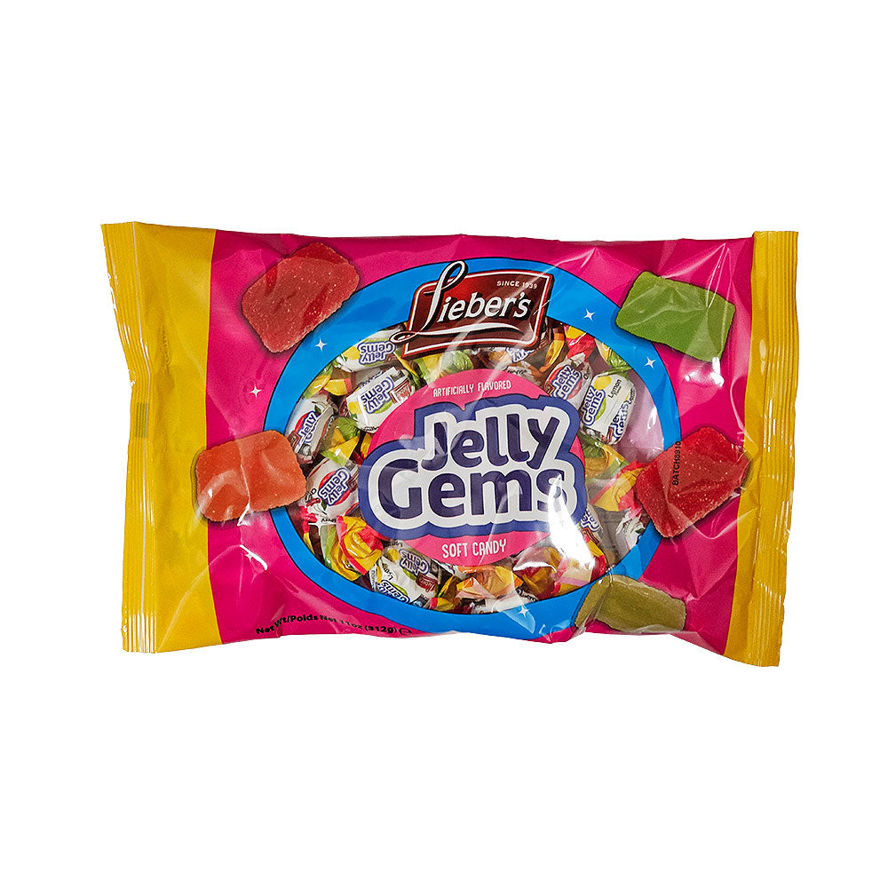 Lieber's Jelly Gems Soft Candy 11 oz
