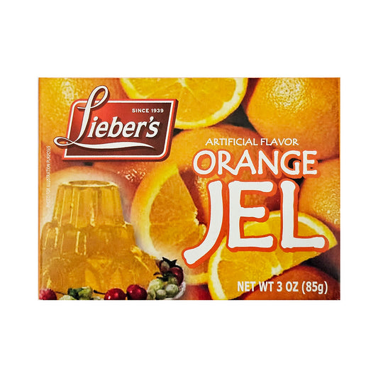 Lieber's Orange Jello 3 oz