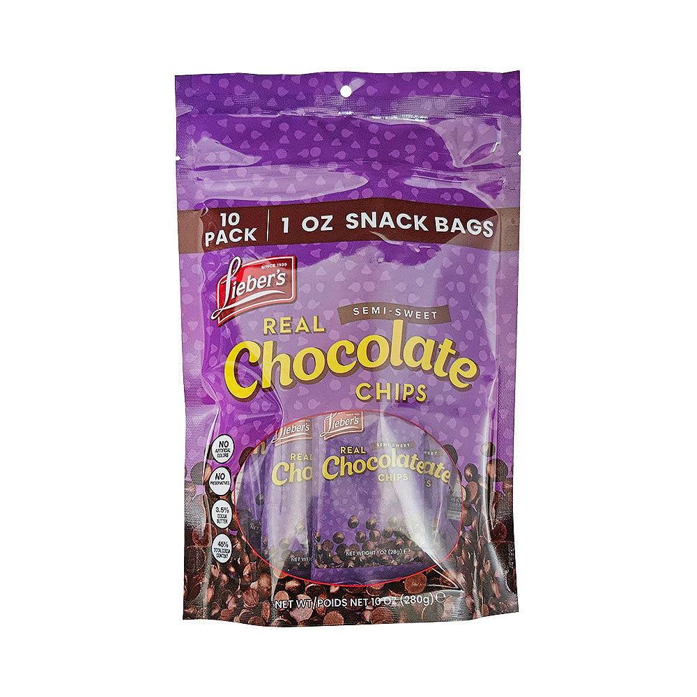 Lieber's Semi Sweet Real Chocolate Chips 10 oz