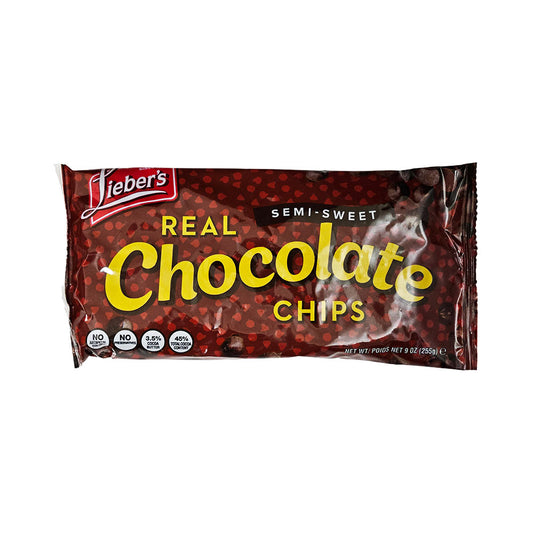 Lieber's Semisweet Chocolate Chips 9 oz