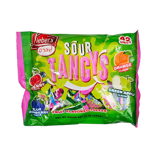 Lieber's Sour Tangy's Fruit Toffee 12 oz