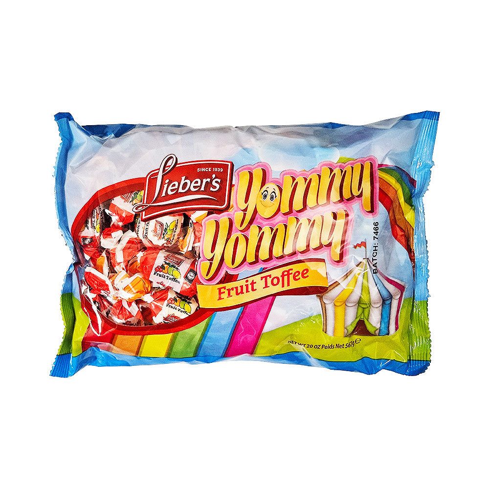 Lieber's Yommy Yommy Fruit Toffee 20 oz