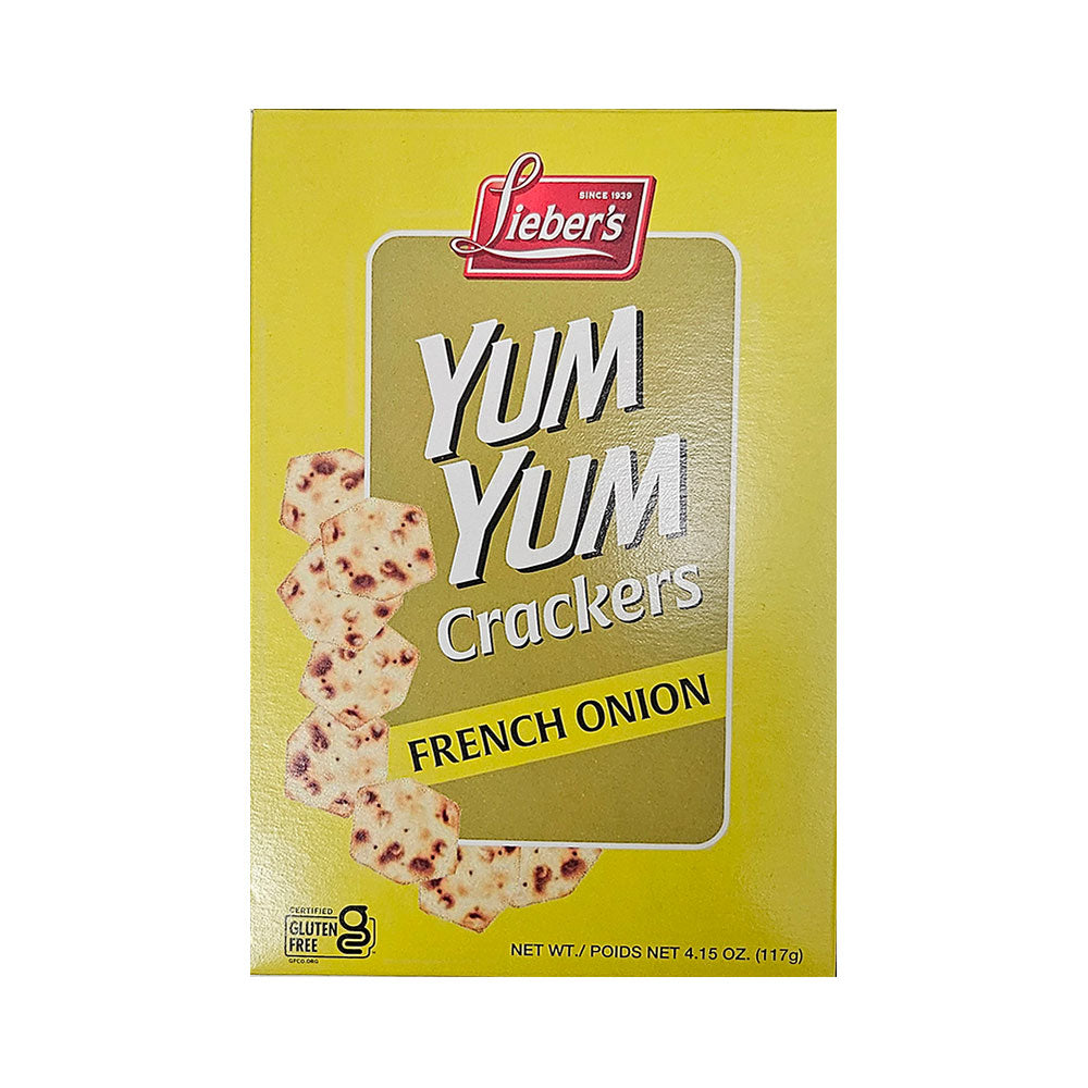 Lieber's Yum Yum Crackers French Onion 4.15 oz