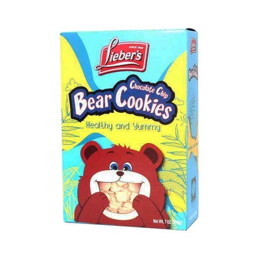 Lieber's Chocolate Chip Bear Cookies 7 oz