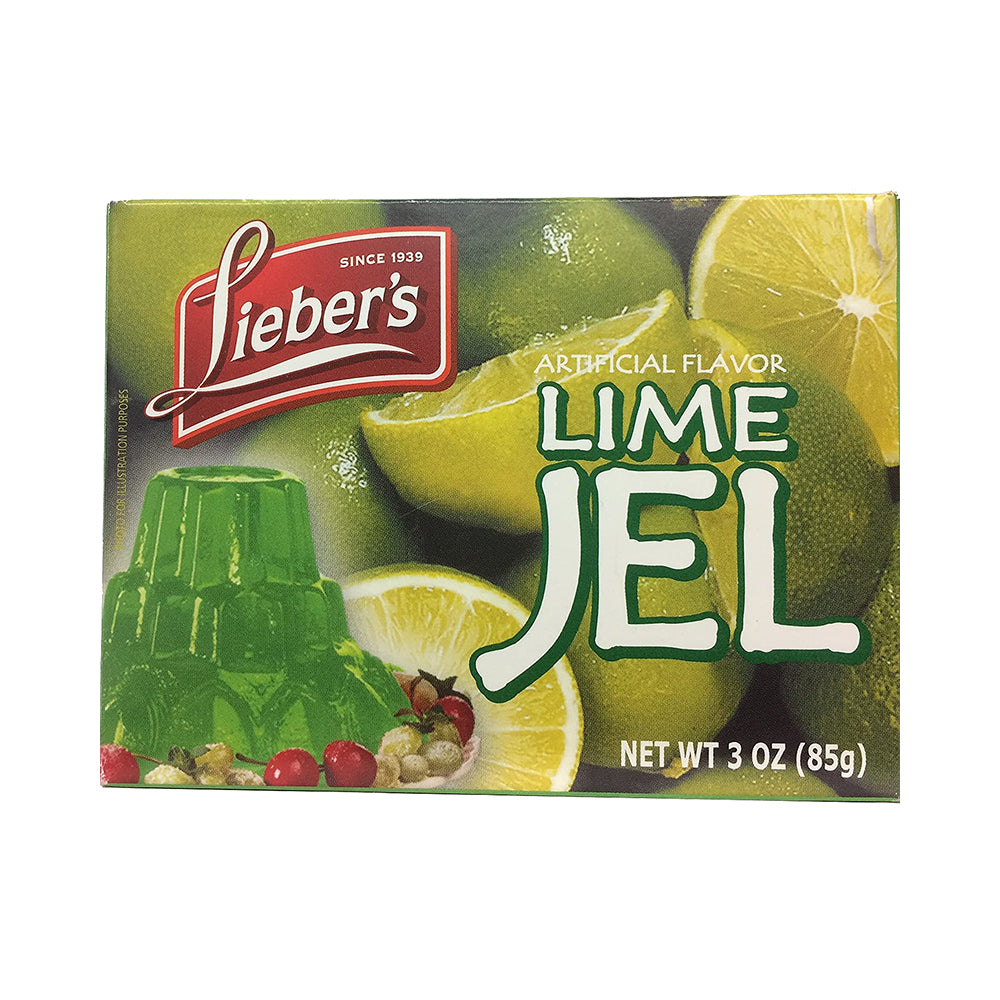 Lieber's Lime Jello 3 oz