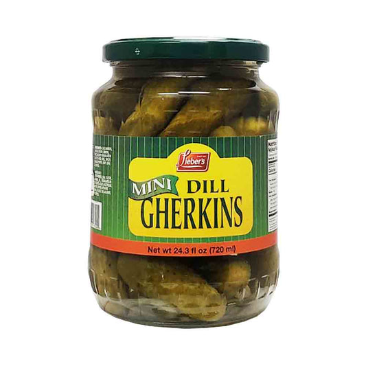 Lieber's Mini Dill Gherkins 24.3 oz