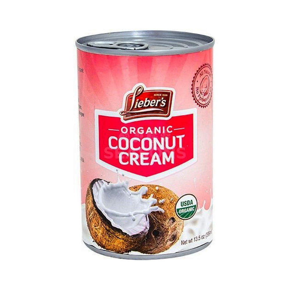 Lieber's Organic Coconut Cream 13.5 oz